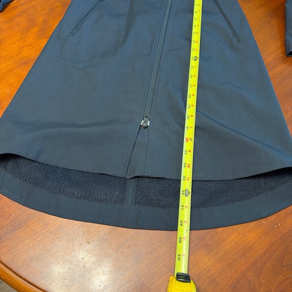Nau Black Collared Zip Up Coat XS - Picture 9 of 10